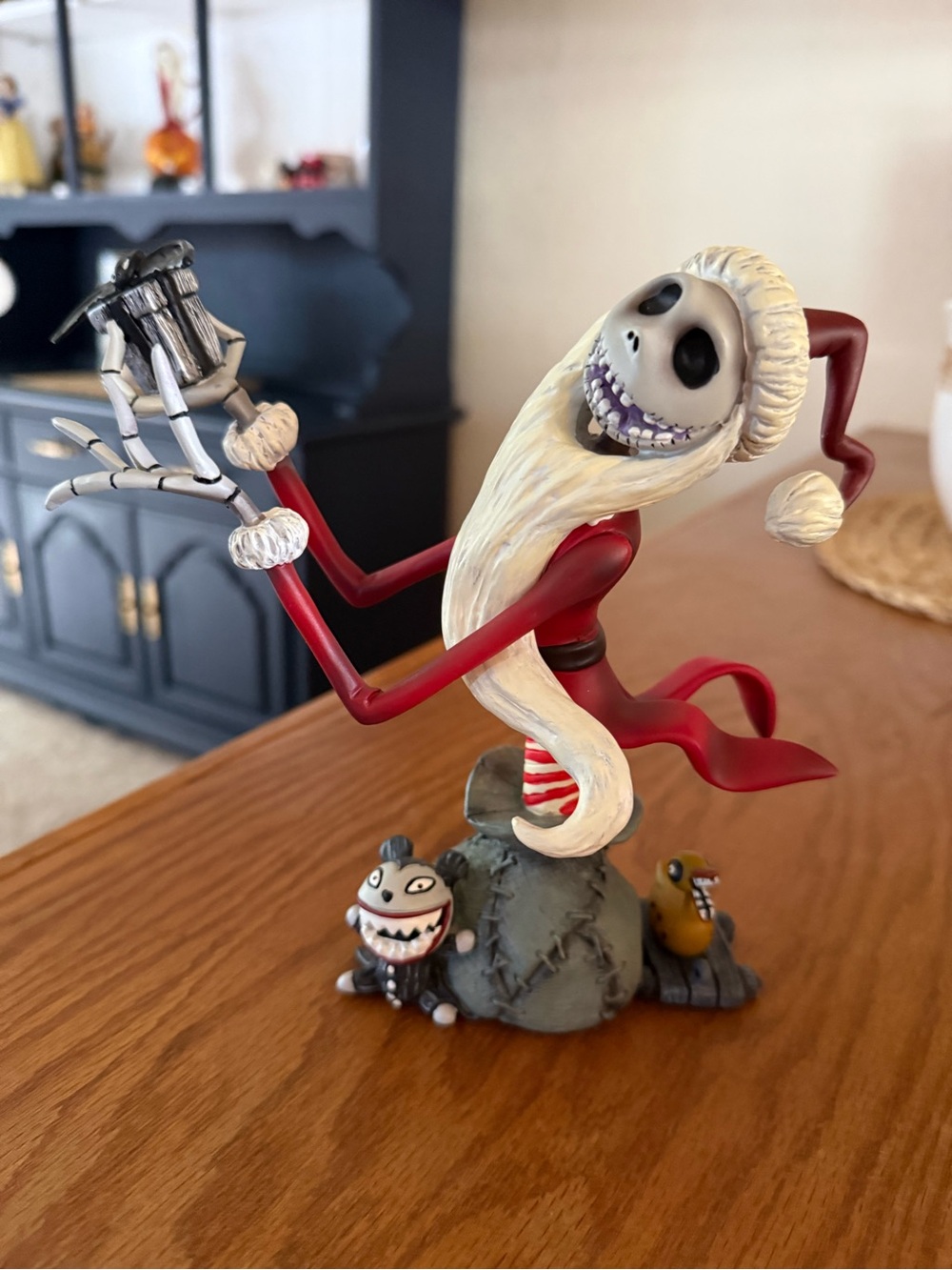 Disney Jack Skellington Santa Figurine